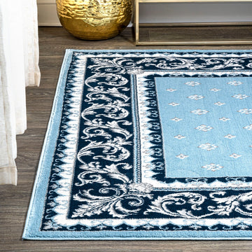 Acanthus French Border Area Rug